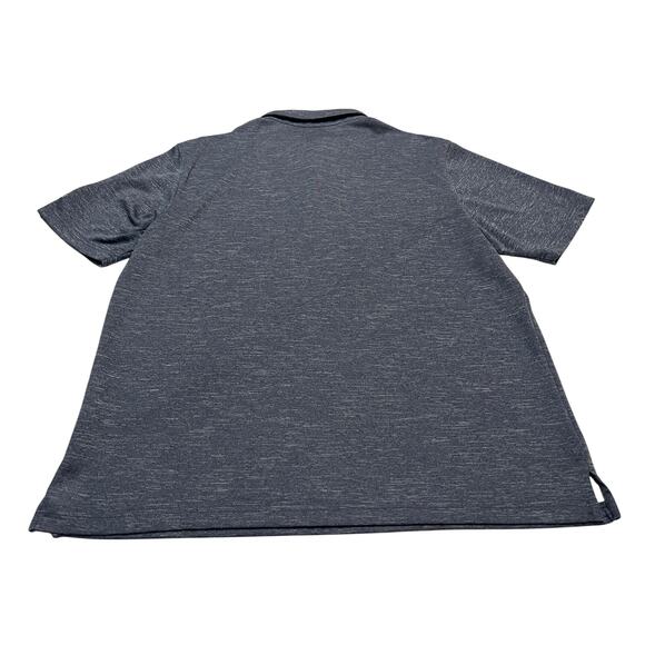 M1-57 AHEAD USA Men's Collared Polo Golf Top Gray Size L - Picture 3 of 8